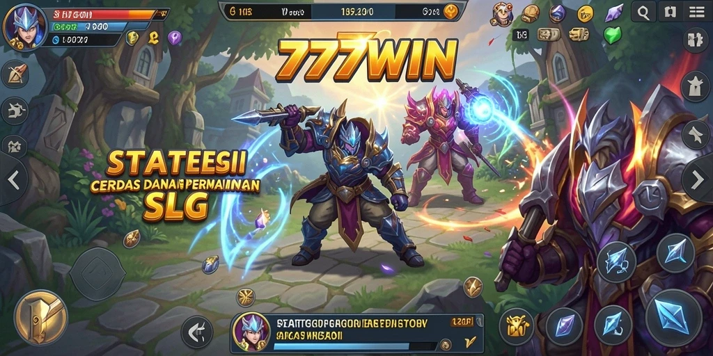 Tangkapan layar aksi seru dalam gameplay SLG 777WIN.