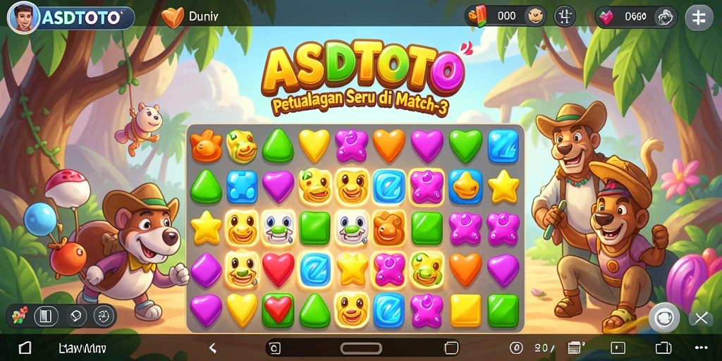 Tampilan gameplay seru dan menantang dari ASDTOTO.