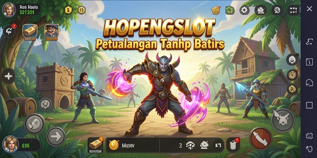Tangkapan layar HOPENGSLOT menampilkan pengalaman gameplay Open World yang mendalam.