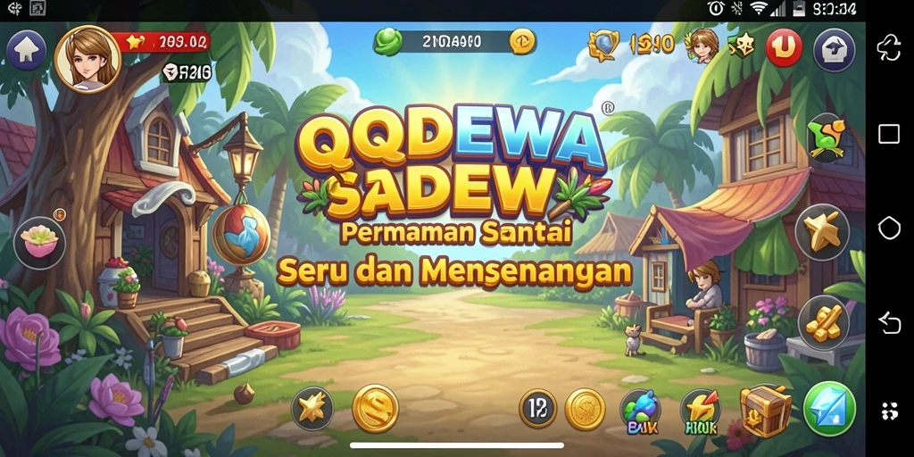 Screenshot gameplay QQDEWA menampilkan aksi seru dan penuh warna.