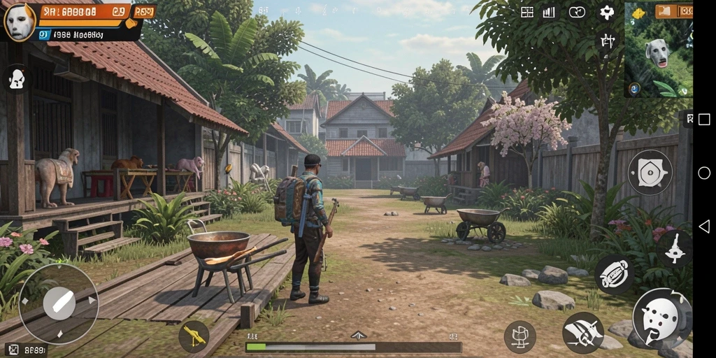 Gameplay RR89 yang realistis dan mendalam.