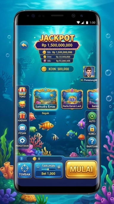 Tampilan utama aplikasi playwin123 yang informatif dan menarik.